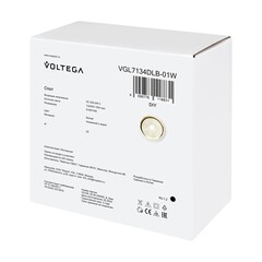 Светильник встраиваемый GX53 белый 15 Вт IP20 Voltega VGL (VGL7134DLB-01W) - фото 8