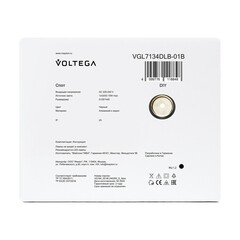 Светильник встраиваемый GX53 черный 15 Вт IP20 Voltega VGL (VGL7134DLB-01B) - фото 3