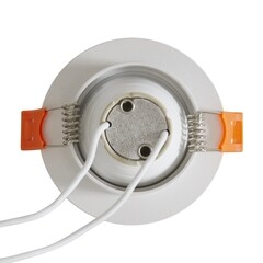 Светильник встраиваемый GU10 белый 10 Вт IP20 Voltega VGL (VGL7234DLB-01W) - фото 6