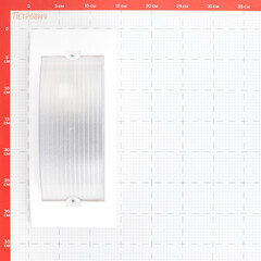 Светильник накладной Svet НББ 04-60-001 Линия E27 60 Вт IP54 белый (1717-00011) - фото 2