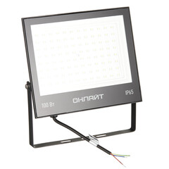 Изображение товара Прожектор светодиодный Онлайт OFL 6000К 100 Вт IP65 черный