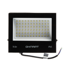 Прожектор светодиодный Онлайт OFL 6000К 70 Вт IP65 черный - фото 4