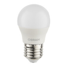 Лампа светодиодная Osram E27 2700К 5 Вт 470 Лм 230 В шар матовая