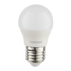 Изображение товара Лампа светодиодная Osram E27 2700К 5 Вт 470 Лм 230 В шар матовая