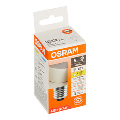 Лампа светодиодная Osram E27 2700К 5 Вт 470 Лм 230 В шар матовая - фото 10