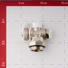 Фитинг 1" регулируемый концевой Stout с дренажным вентилем и ручным воздухоотводчиком (SMS-1000-020001) - фото 4