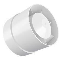 Вентилятор канальный осевой НашВент Джаз d100 мм белый - фото 2