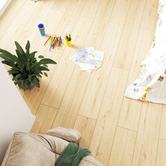 Ламинат 33 класс Промо дуб харридж 1,994 кв.м 8 мм с фаской - фото 7