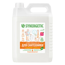 Средство Synergetic 5 в 1 для сантехники грейпфрут и апельсин 5 л