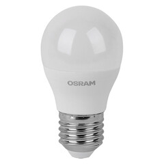 Лампа светодиодная Osram E27 2700К 7 Вт 600 Лм 170-250 В шар Р60 матовая - фото 1
