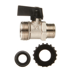 Кран шаровой дренажный Valtec 1/2 НР (ш) х 14,8 мм (VT.430.N.04) - фото 2