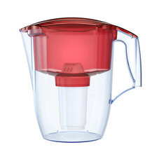 Фильтр-кувшин Аквафор Кантри А6 3,9 л красный