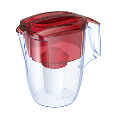 Фильтр-кувшин Аквафор Кантри А6 3,9 л красный - фото 3