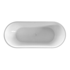 Ванна акриловая Abber 170х74 см отдельностоящая с ножками (AB9268-1.7) - фото 5