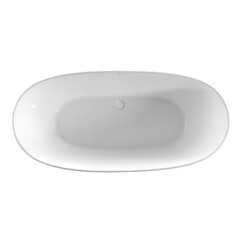 Ванна акриловая Abber 170х80 см отдельностоящая с ножками (AB9265-1.7) - фото 4