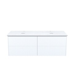 Тумба под раковину со столешницей Iddis Aiger 120 см подвесная белая (AIG12W0i95K) - фото 4