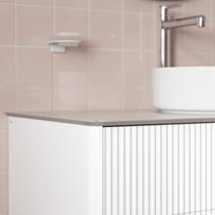 Тумба под раковину со столешницей Iddis Aiger 100 см подвесная белая (AIG10W0i95K) - фото 8