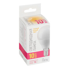 Лампа светодиодная Онлайт E14 2700К 10 Вт 700 Лм 220-240 В шар матовая - фото 3