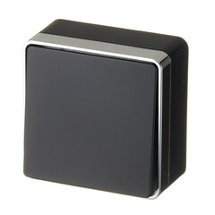 Выключатель Werkel Gallant одноклавишный накладной черный/хром (a050968) - фото 4