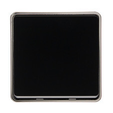 Выключатель Werkel Gallant одноклавишный накладной черный/хром (a050971)