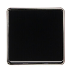 Выключатель Werkel Gallant одноклавишный накладной черный/хром (a050971) - фото 1