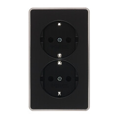 Розетка Werkel Gallant накладная черная (a050977) - фото 1