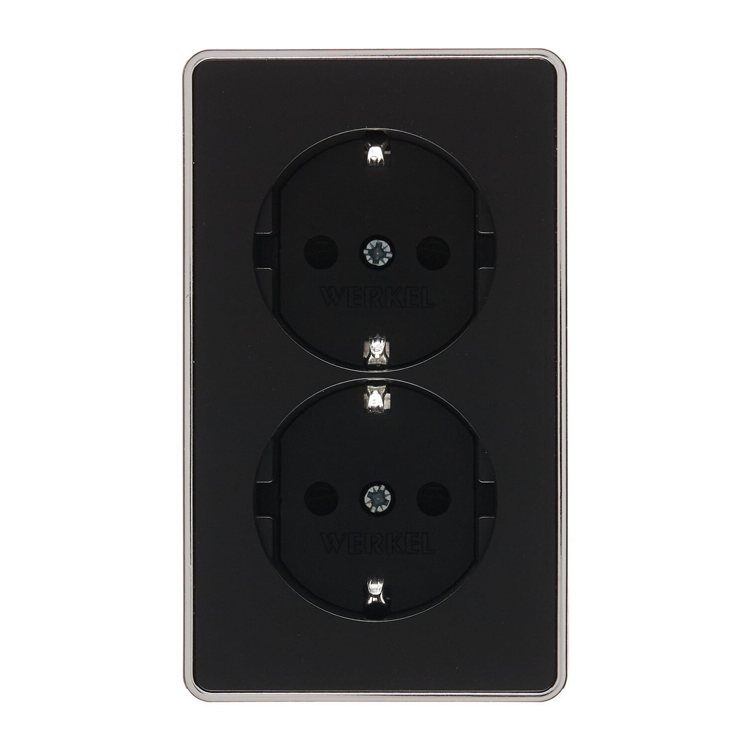 Изображение товара Розетка Werkel Gallant накладная черная для электрической проводки