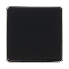 Выключатель Werkel Gallant одноклавишный накладной черный/хром (a050978) - фото 1