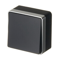 Выключатель Werkel Gallant одноклавишный накладной черный/хром (a050978) - фото 4