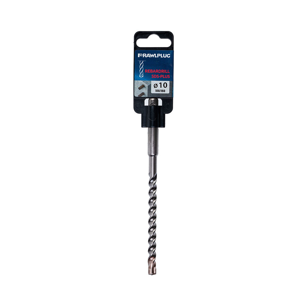 

Бур SDS-plus Rawlplug Rebardrill 10х100х160 мм усиленный (RT-SDSR-10/160)