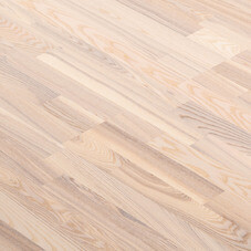 Паркетная доска Polarwood ASH ясень фанк белый матовый 1,678 кв.м 14 мм трехполосная