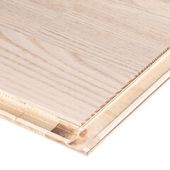 Паркетная доска Polarwood ASH ясень фанк белый матовый 1,678 кв.м 14 мм трехполосная - фото 3