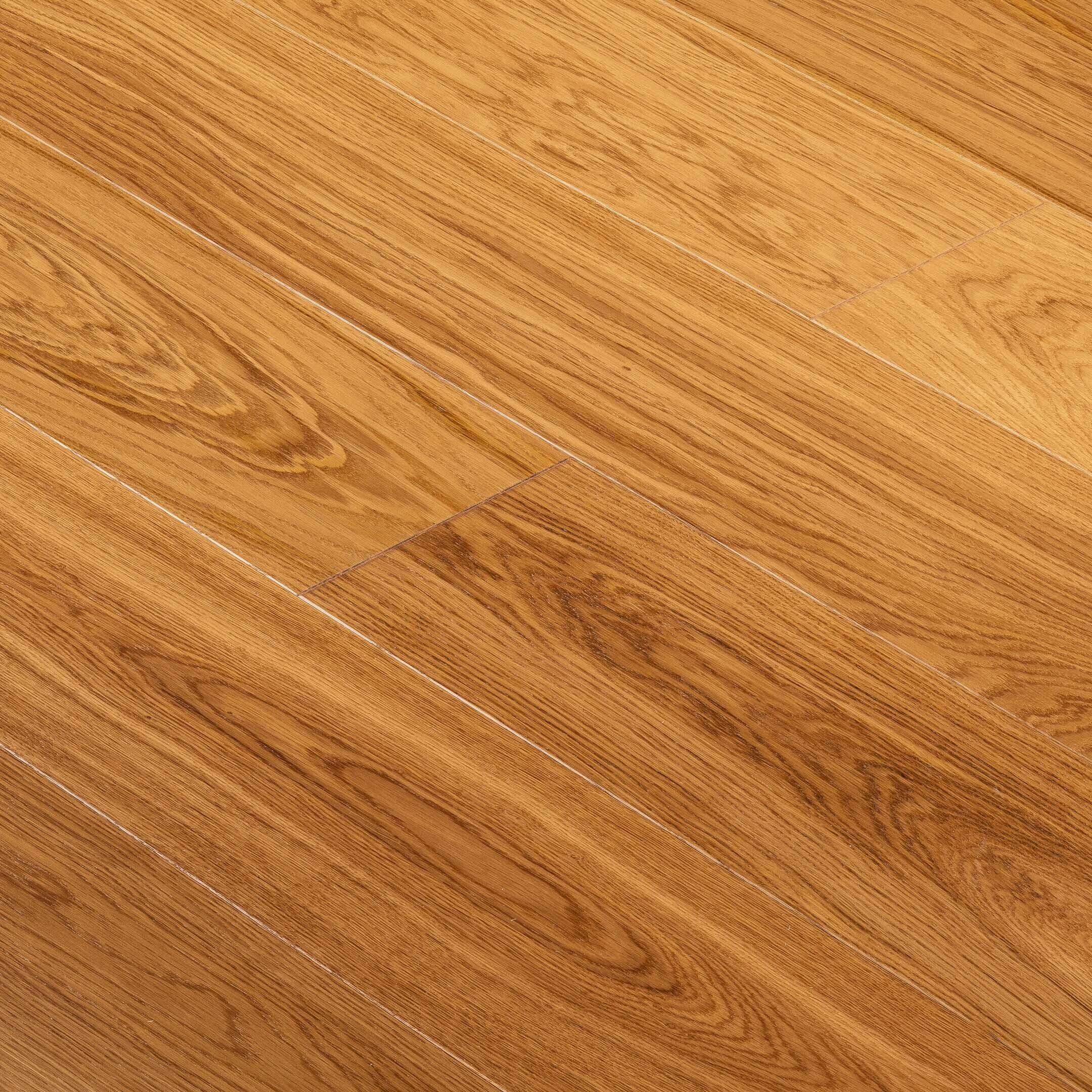 

Паркетная доска FocusFloor Oak орегон 1,678 кв.м 14 мм однополосная с фаской, Коричневый