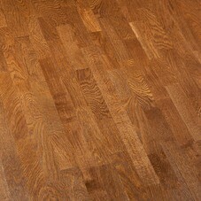 Паркетная доска Tarkett Salsa дуб шоколад 2,658 кв.м 14 мм трехполосная брашированная