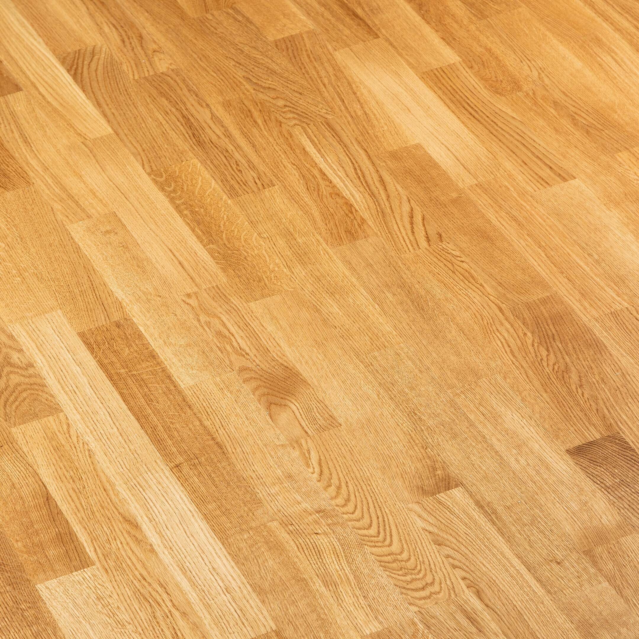 Изображение товара Паркетная доска Tarkett Salsa дуб натур матовый 14 мм трехполосная с брашированием