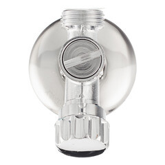 Вентиль Valtec 1/2 НР(ш) х 1/2 НР(ш) для подключения с/т приборов угловой с фильтром (VT.282.GBC.0404) - фото 4