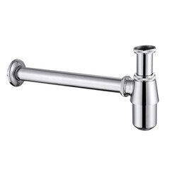 Изображение товара Сифон для раковины Abber 1 1/4х32 мм без выпуска с соединением 32 мм хром (AF0032)