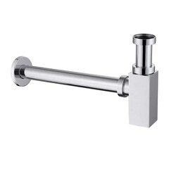 Изображение товара Сифон для раковины Abber 1 1/4х32 мм без выпуска с соединением 32 мм хром (AF0031)