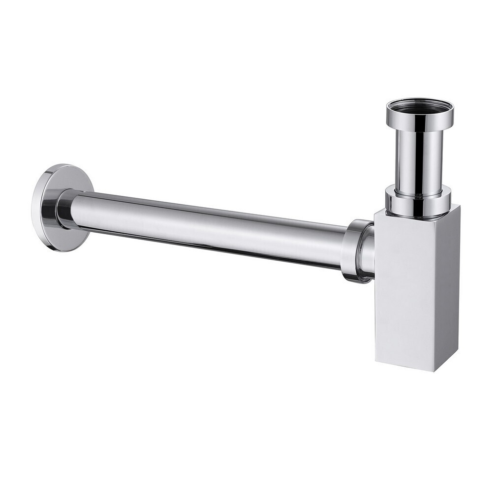 Изображение товара Сифон для раковины Abber 1 1/4х32 мм хром без выпуска, регулировка, Германия