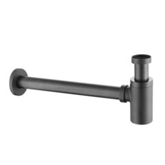 Изображение товара Сифон для раковины Abber 1 1/4х32 мм без выпуска с соединением 32 мм никель (AF0030NG)