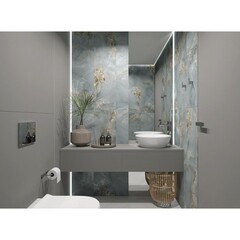 Плитка облицовочная Lavelly Oniks бирюзовая 600x300x9 мм (10 шт.=1,8 кв.м) - фото 5