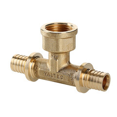 Изображение товара Тройник Valtec 25 мм х 3/4 ВР(г) х 25 мм латунь (VTm.432.BG.250525)