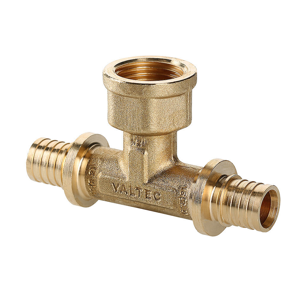 

Тройник Valtec 25 мм х 3/4 ВР(г) х 25 мм латунь (VTm.432.BG.250525)