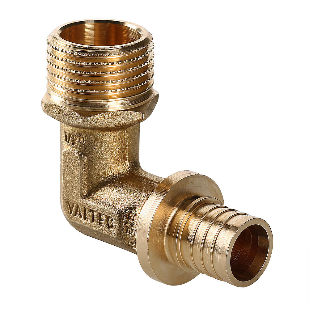 

Угол Valtec 25 мм х 3/4 НР(ш) латунь (VTm.453.BG.002505)