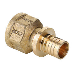 Изображение товара Соединитель прямой Valtec 25 мм х 3/4 ВР(ш) латунь (VTm.402.BG.002505)