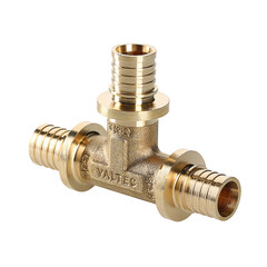 Изображение товара Тройник Valtec 20 х 20 х 20 мм равнопроходной латунь (VTm.431.BG.202020)