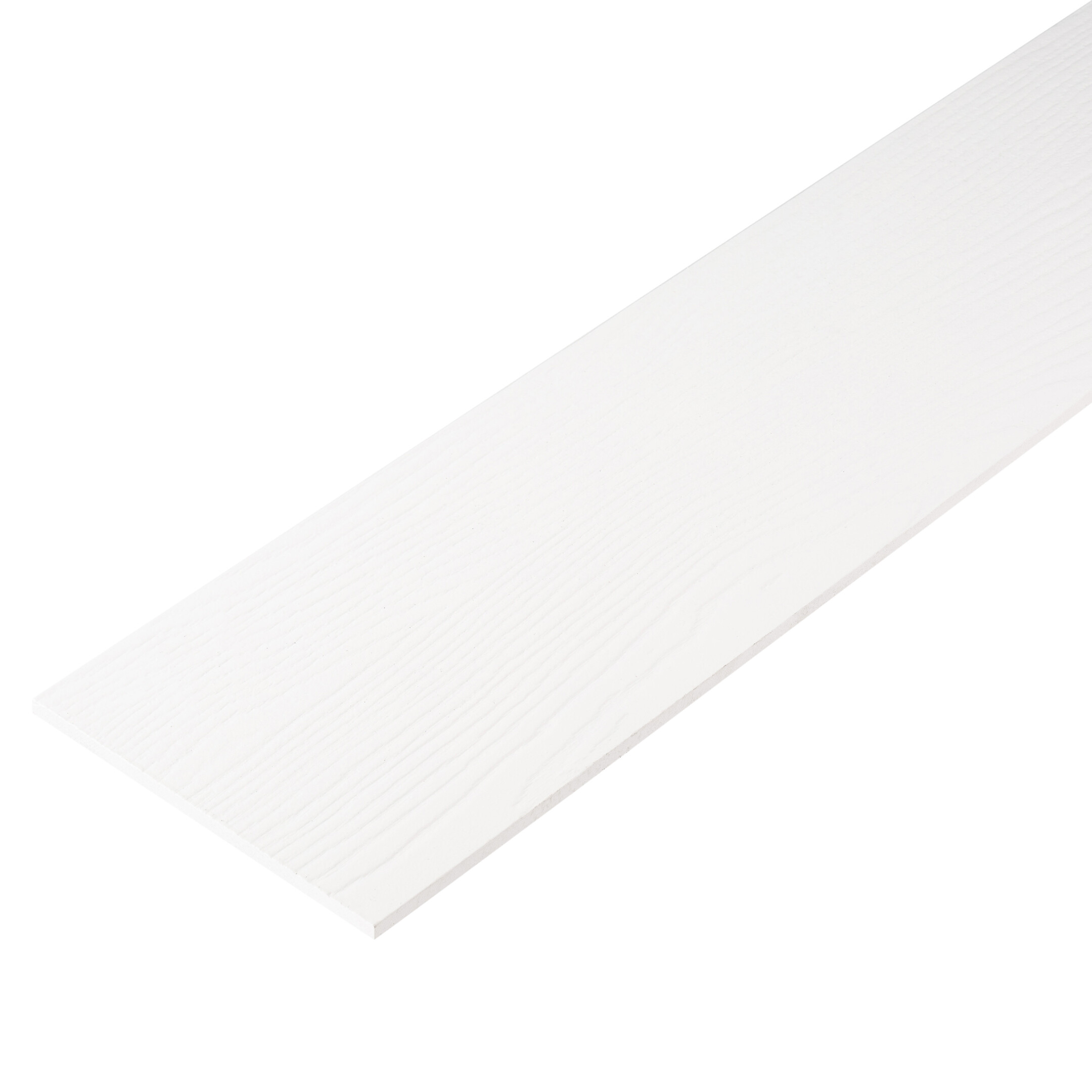 Сайдинг фиброцементный FCSPRO Wood Classic 3000х190 мм F01 белый минерал