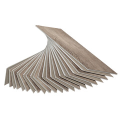 Плитка кварцвиниловая Norland Chevron Дуб Исида замковая 1,6764 кв.м 5 мм с микрофаской художественная - фото 5