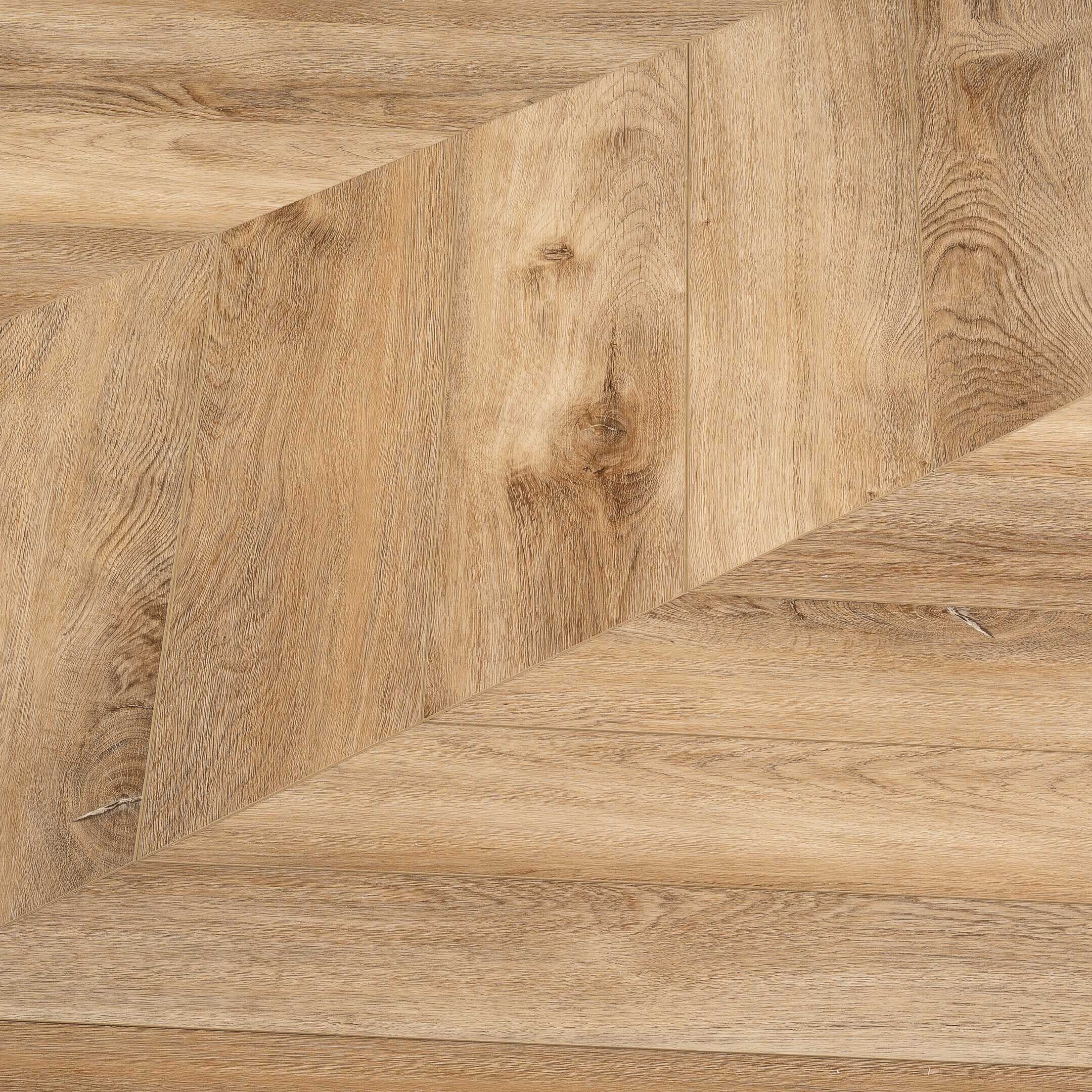 Изображение товара Кварцвиниловая плитка Norland Chevron Дуб Синистра 600х127х5 мм замковая