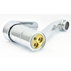 Смеситель для раковины Istok Luxe однорычажный с поворотным изливом хром (16858879) - фото 6